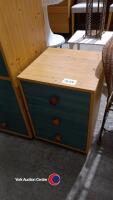 2 Door 3 drawer wardrobe with 3 drawer unit - 2