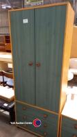 2 Door 3 drawer wardrobe with 3 drawer unit - 3