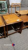 3 x small side tables - 3