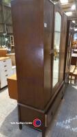 Large mirrored carved detailed wardrobe - 2