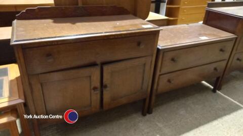 2 x matching bedroom drawers/cupboard