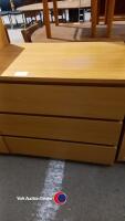 3 drawer chest of drawers