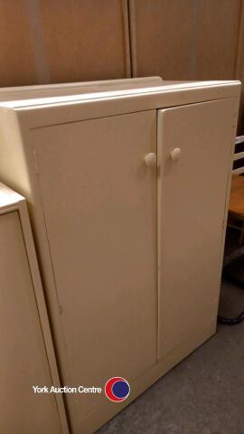 Large 2 door cupboard with sliding shelves