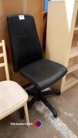 Leatherette office chair - 3