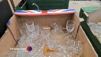 2 x boxes of glass - 6