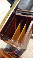 Wooden storage box seat - 3