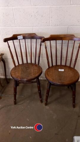 2 x antique chairs for refurbishment