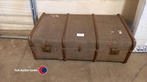 Vintage travel trunk