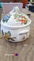 Large Port Merion soup bowl with lid - 2