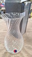 Brand new in box Darlington crystal vase