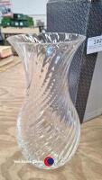 Brand new in box Darlington crystal vase - 2