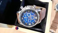 2 x Daniel Hechter chronograph watches plus Casio LCD watch - 2