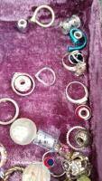 Trinket box with various rings - 2