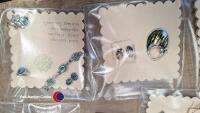 Jewellery, including Canadian jade necklace, necklaces, earrings (for pierced ears). - 5