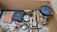 Box of mens watches and ladies jewellery - 4