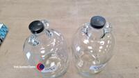 2 x demijohn - 2