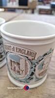 8 x Denby Regions & Counties tankard mugs - 5