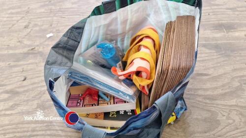 Bag of household items