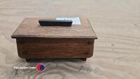 Arts and crafts small oak box