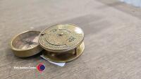 Vintage brass perpetual calendar