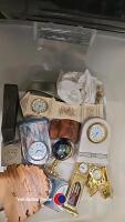 Selection of miniature clocks