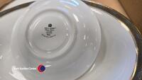 2 boxes of Royal Albert Iona tea & dinner ware and Royal Albert Safari tea set - 4