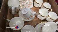 2 boxes of Royal Albert Iona tea & dinner ware and Royal Albert Safari tea set - 6