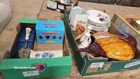 2 boxes of collectables