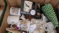 2 x Boxes of mixed glassware, crystal and ornaments - 3