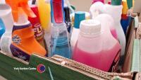 Box of household cleaning products - 3