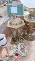 Box of lamps etc - 2