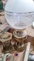 Box of lamps etc - 4