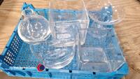 Collection of glass vases
