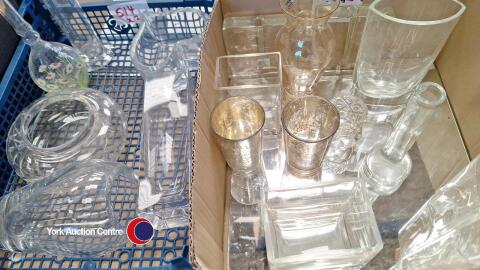 Collection of glass vases