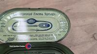 Early 20th Century Boots Chemist Enema Syringe tin - 3