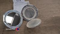 Vintage Hallmarked Stirling silver Compact
