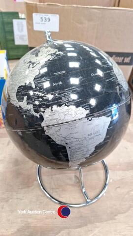Black globe