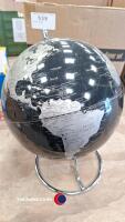 Black globe
