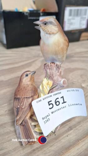 Royal Worcester Linnets 3365