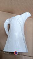 Royal Worcester pottery inc 2 dishes, 3 x jugs and cigarette pot and dish - 4