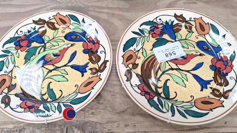 2 x Royal Doulton plates - D4603, No 22