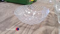 5 x glass ornaments - 5
