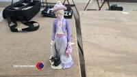 Epoch Lady & Collie figurine - 3