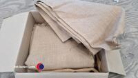 3 x pieces of hessian, new - 2