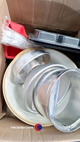 Box of baking items