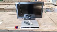 LG 32' TV plus Panasonic DVD player DVD player no lead