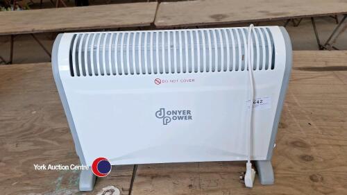 Donyer power electric fan heater
