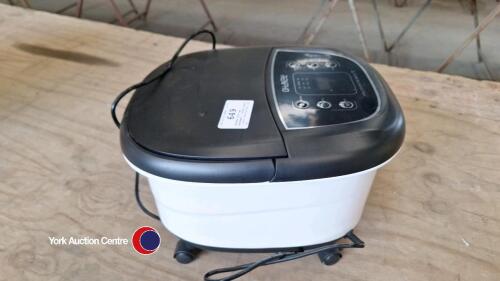 Renpho foot spa massager ( latest model ) with instructions, as new.