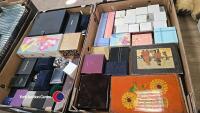 2 boxes of jewellery boxes