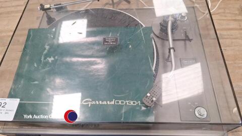 Garrard DD-130-I Direct drive turntable, gwo